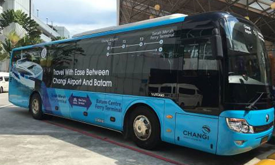 Changi Sees Growth Potential For Trips Connecting Traveller Via Air To Provide Greater Convenience For These Fly Ferry Passengers Bus Services Between Changi Airport And Tanah Merah Terminal Were Recently Introduced