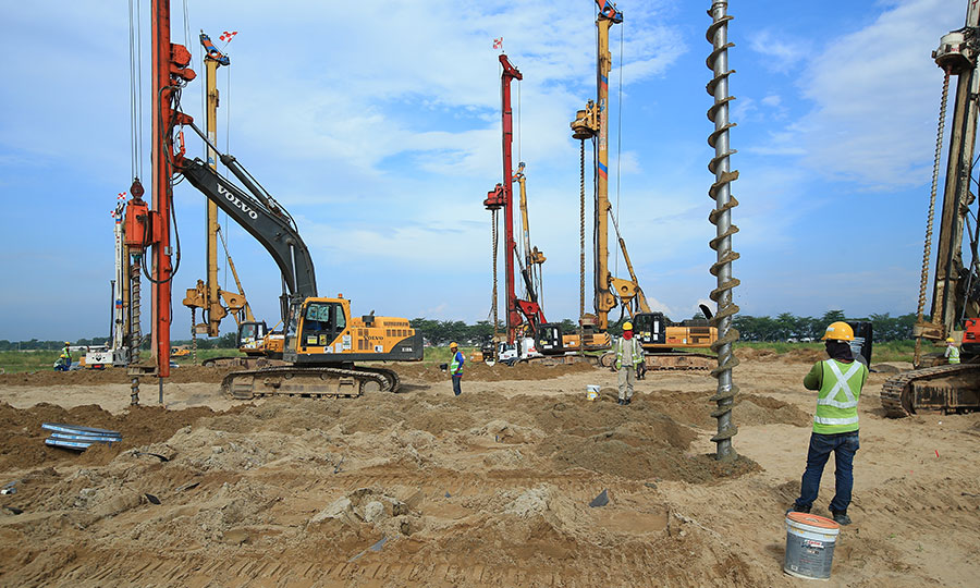 Land preparation works for Changi East in progress | Changi Airport Group