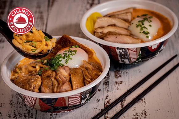 Laksa Chicken Udon & Laksa Chicken Curry Rice