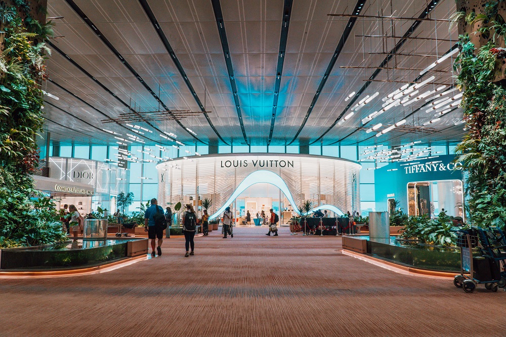 Louis Vuitton duplex opens in Changi airport T3 transit hall