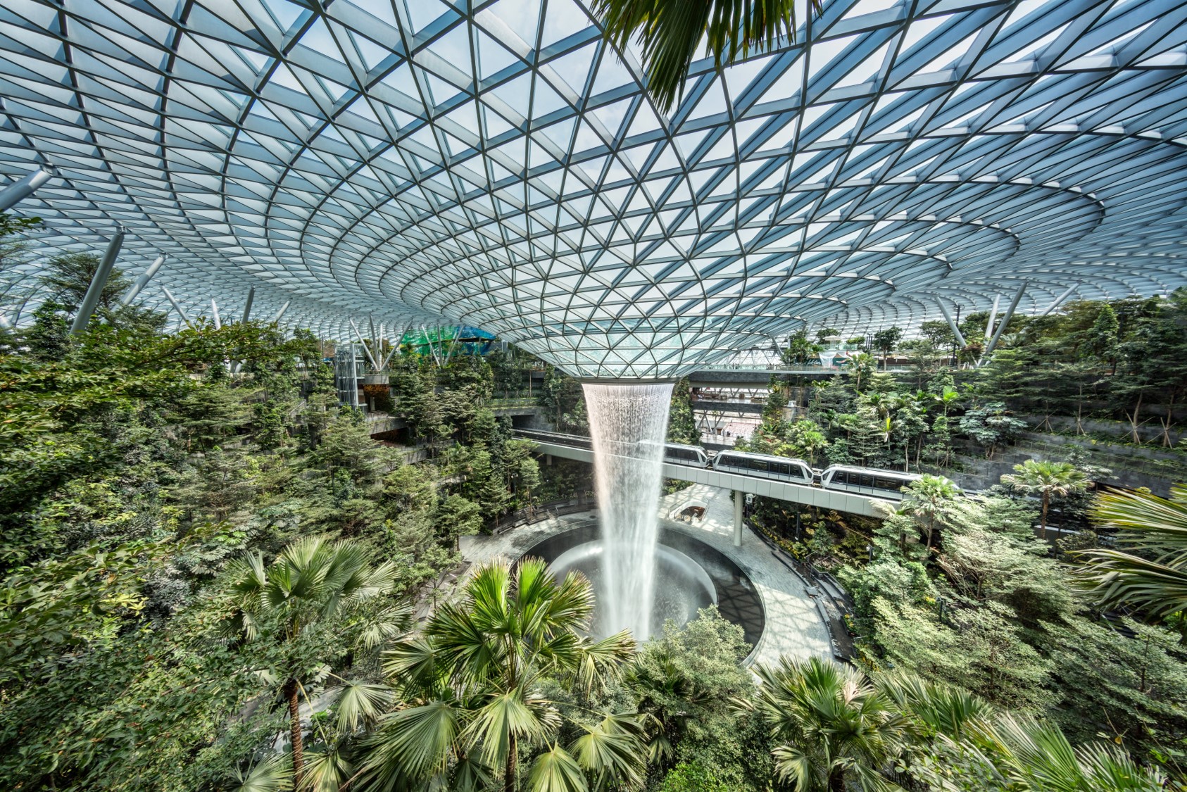 At Singapore's Changi Airport, a New Jewel Shines - The New York Times