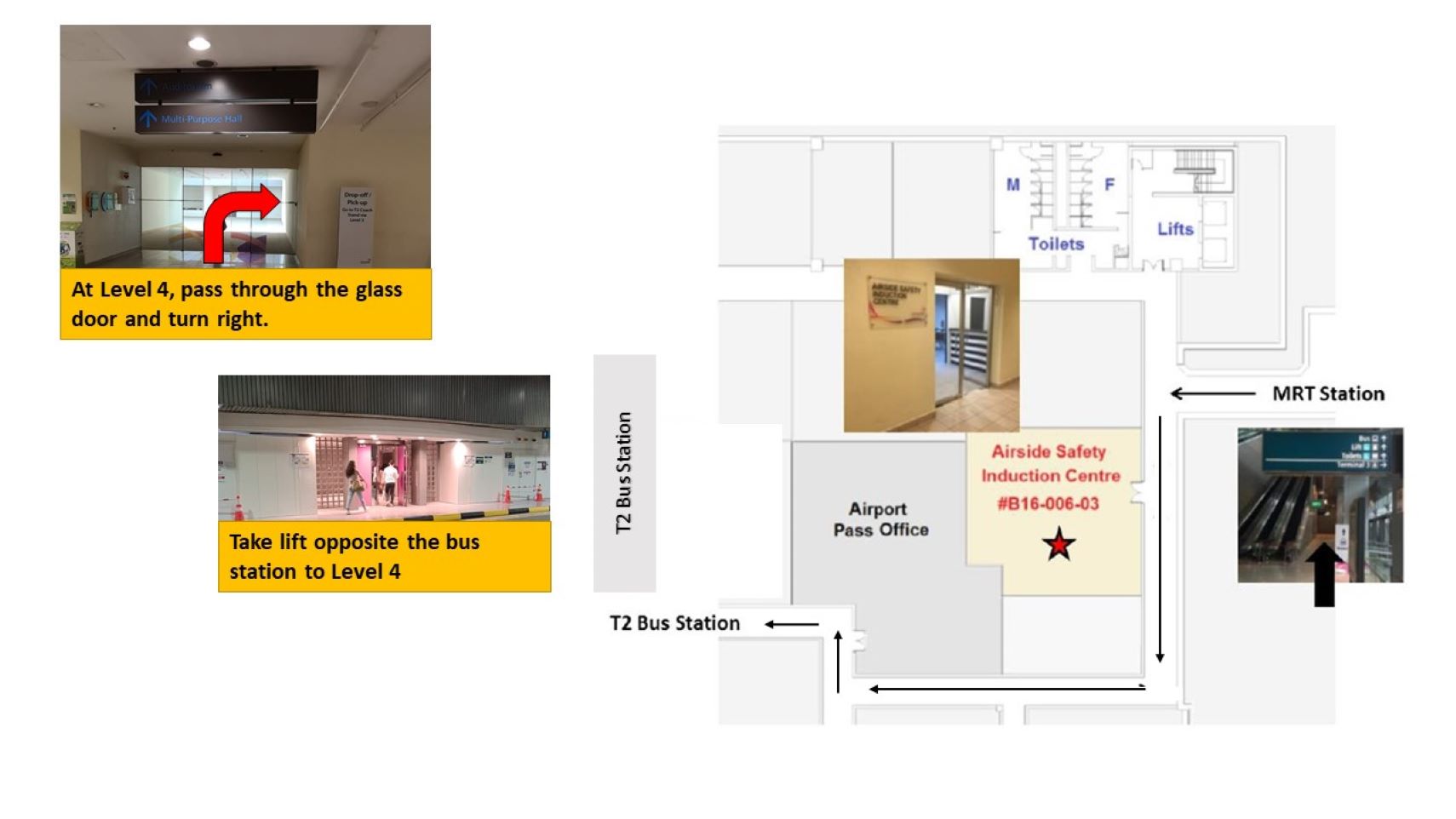 CAG Airside Safety Briefing Auditorium Directions