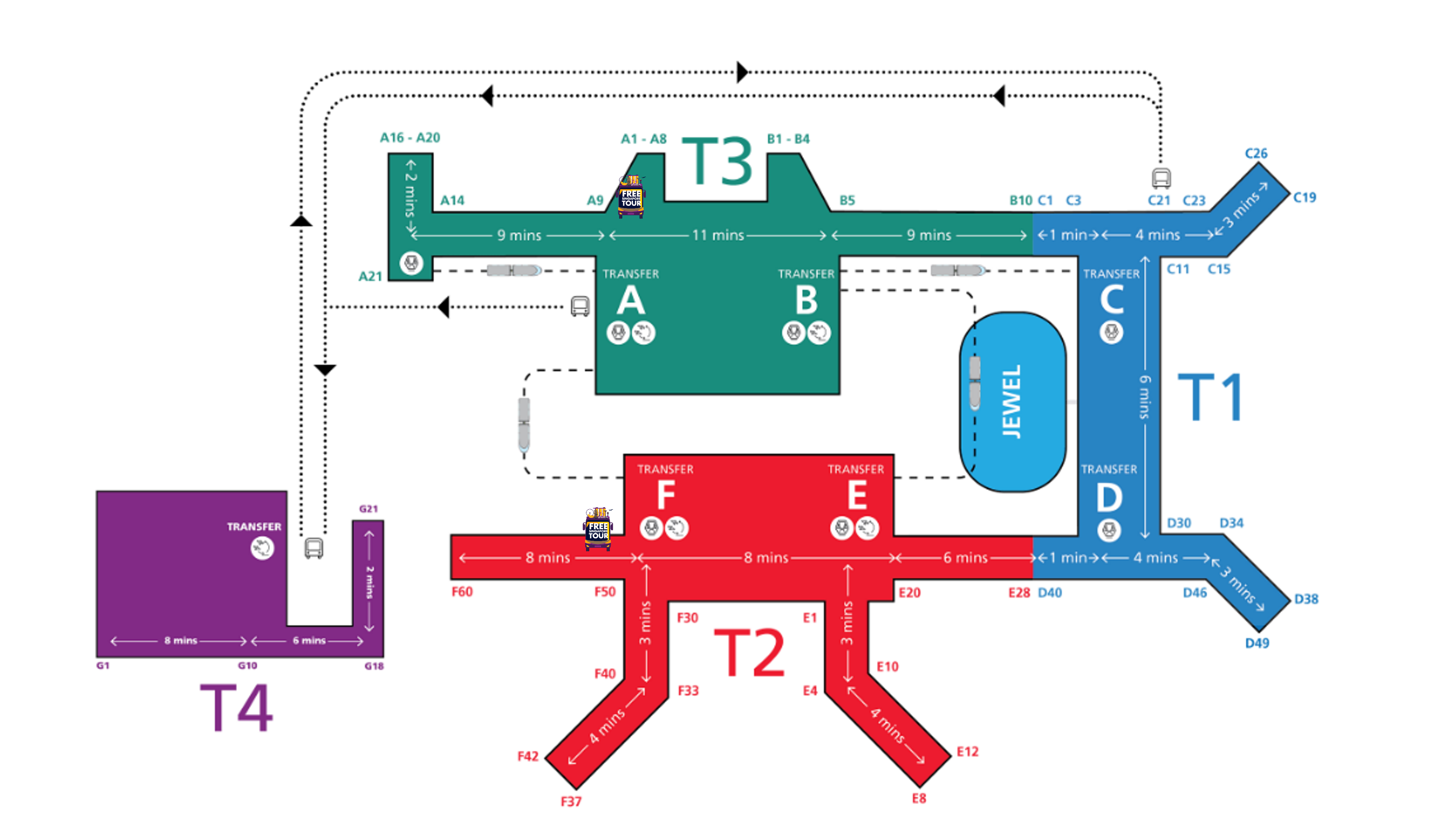 can you visit singapore airport