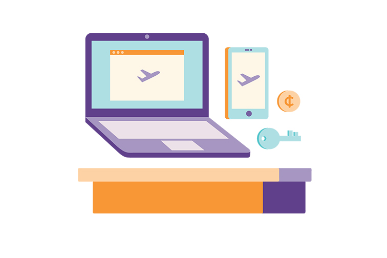 Security Screening Step 3: Place your electronics and metallic items in a tray