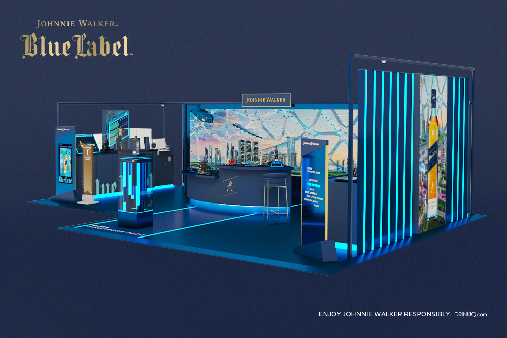 Changi 1st Johnnie Walker Blue Cities of Future