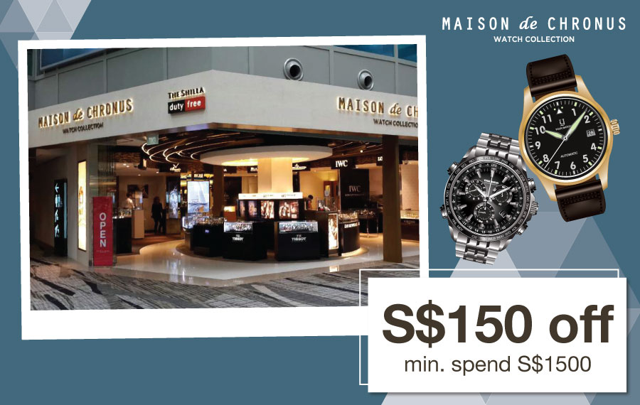 Changi Pay x Maison de Chronus