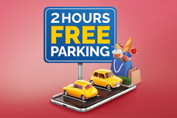 free parking promotion