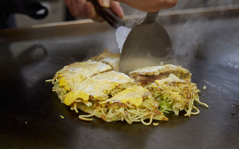 Okonomiyaki pancake