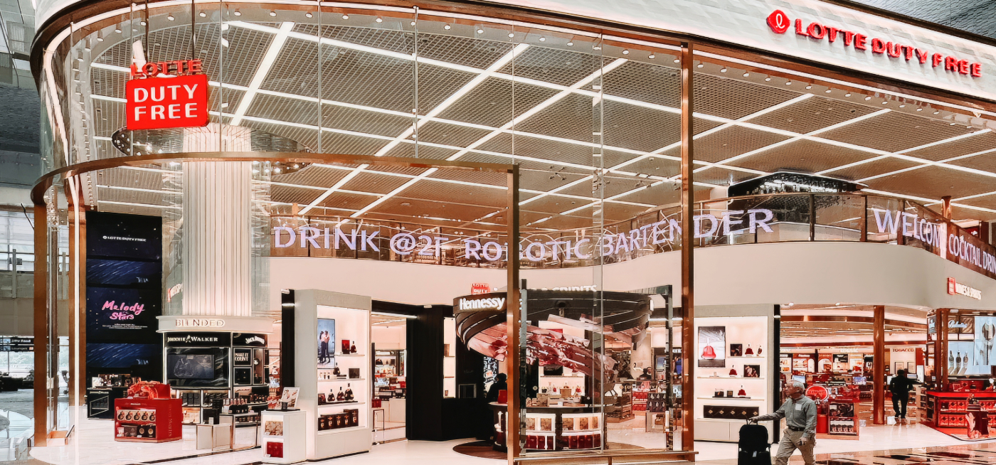 Lotte Duty Free storefront