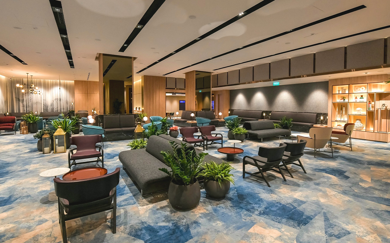 Changi Lounge interior