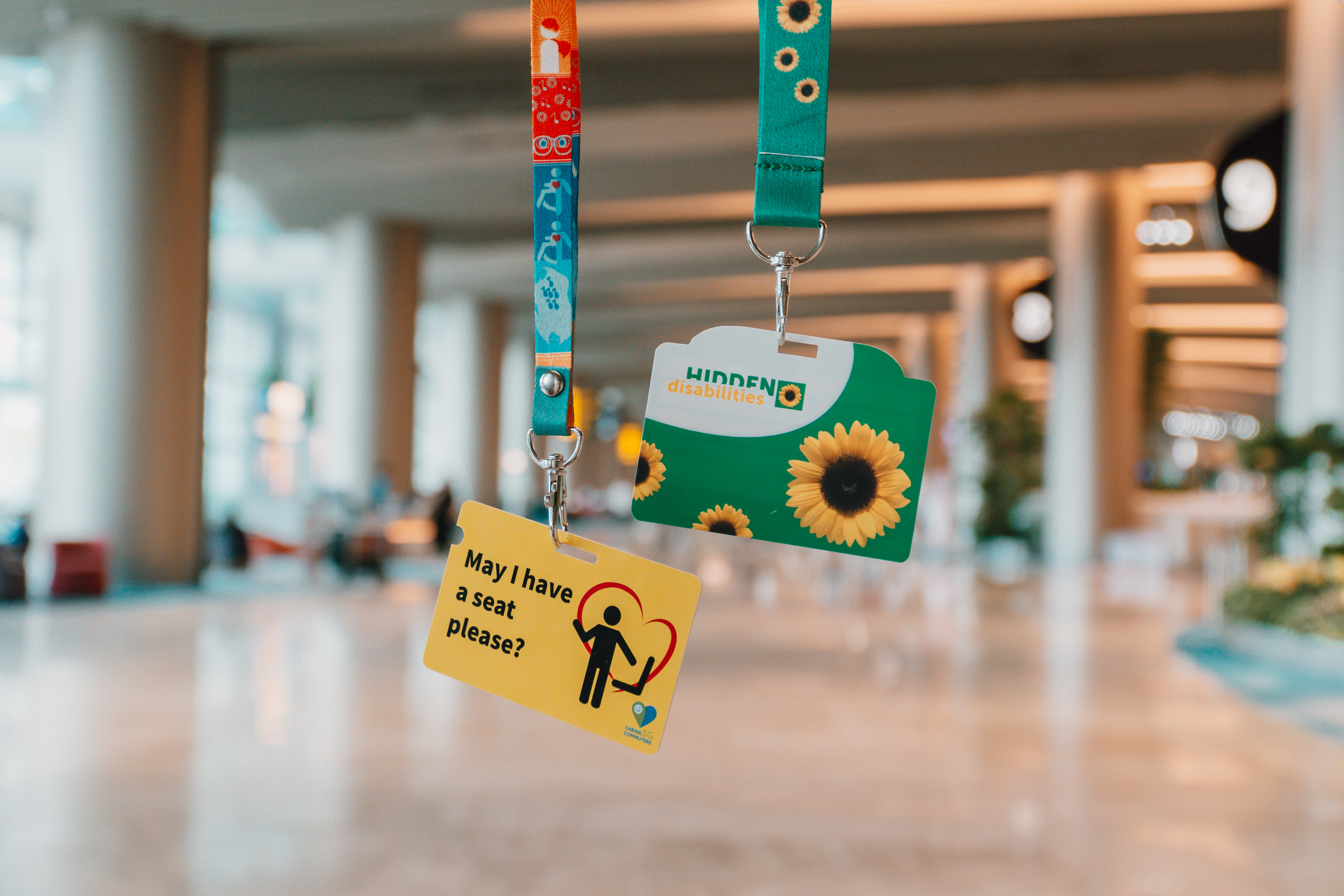 FAQ Sunflower and LTA Lanyard for travellers with invisible disability 