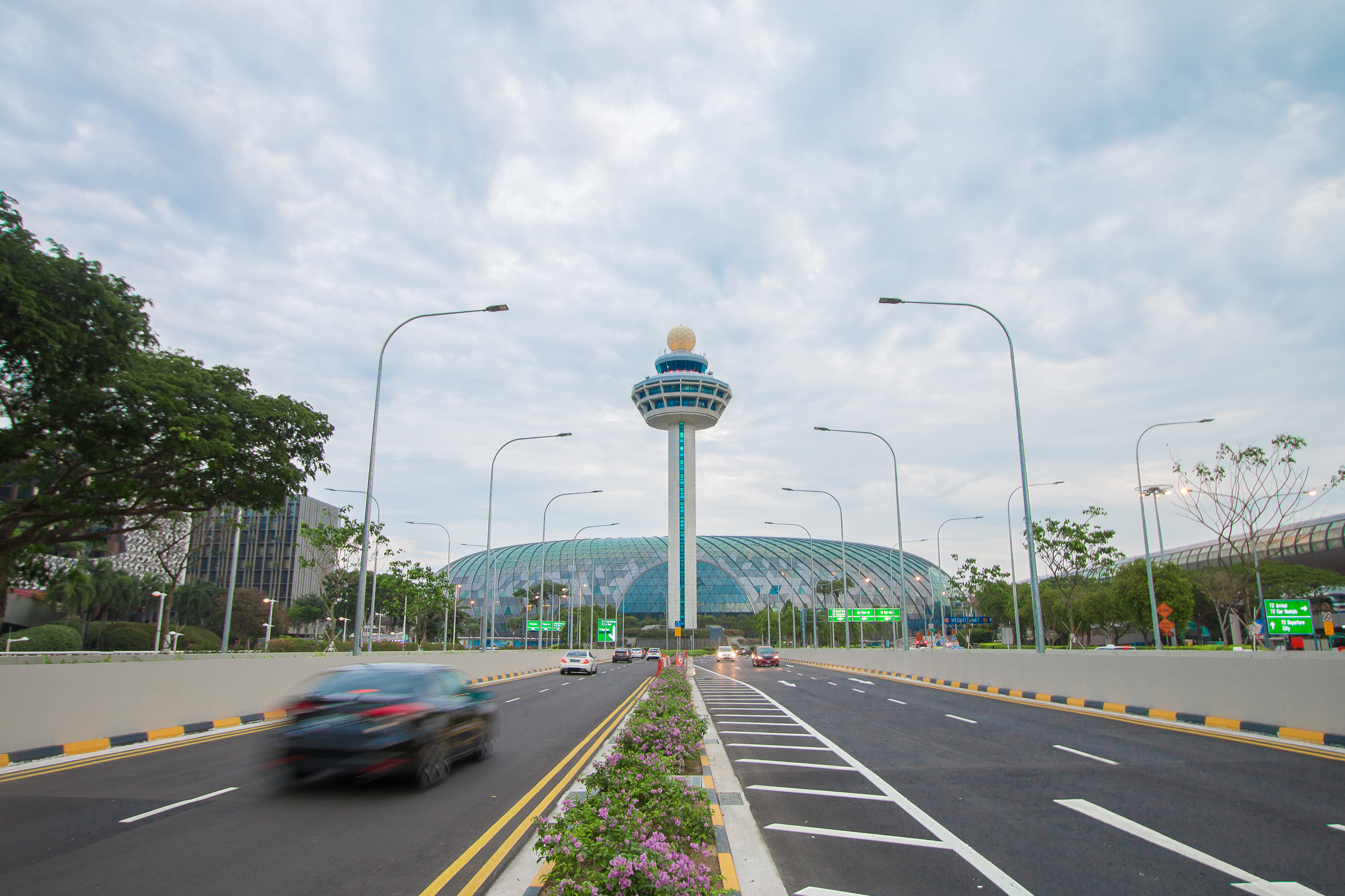 leaving the airport