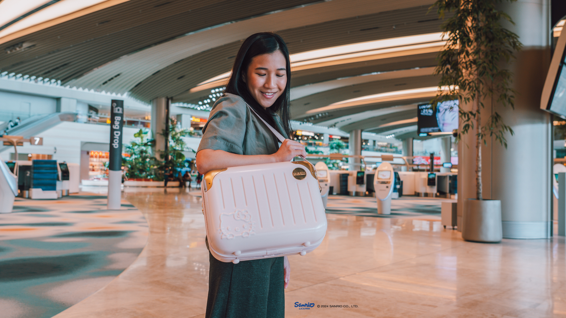 Sanrio hello kitty luggage online