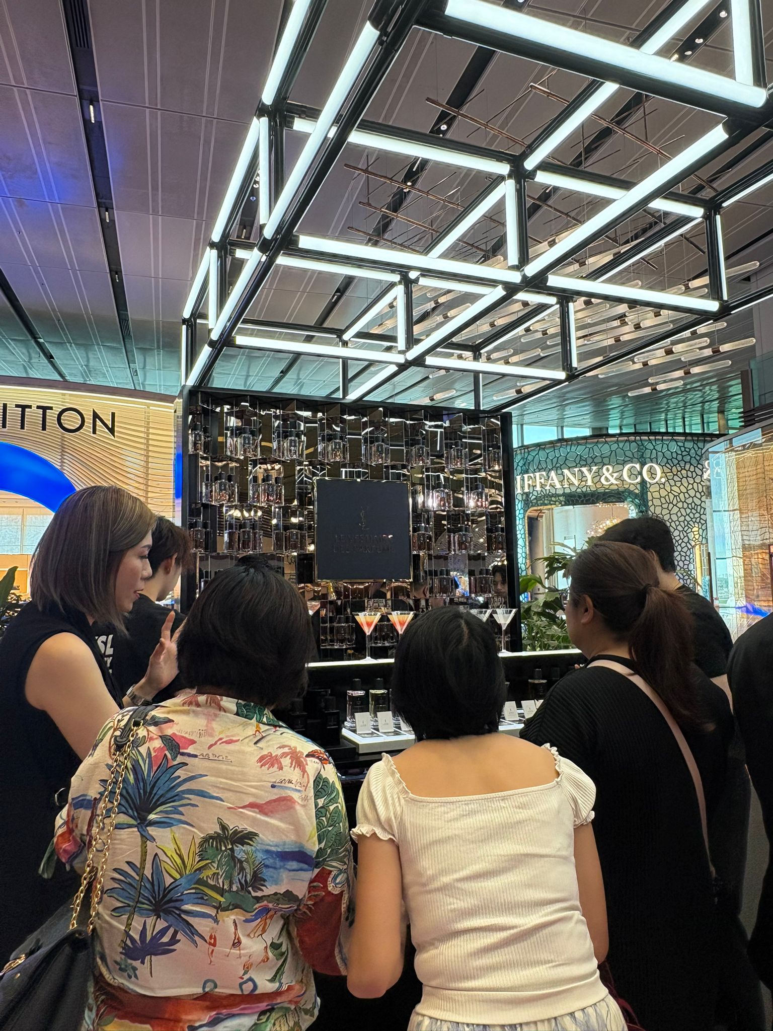 ysl beauty light club event