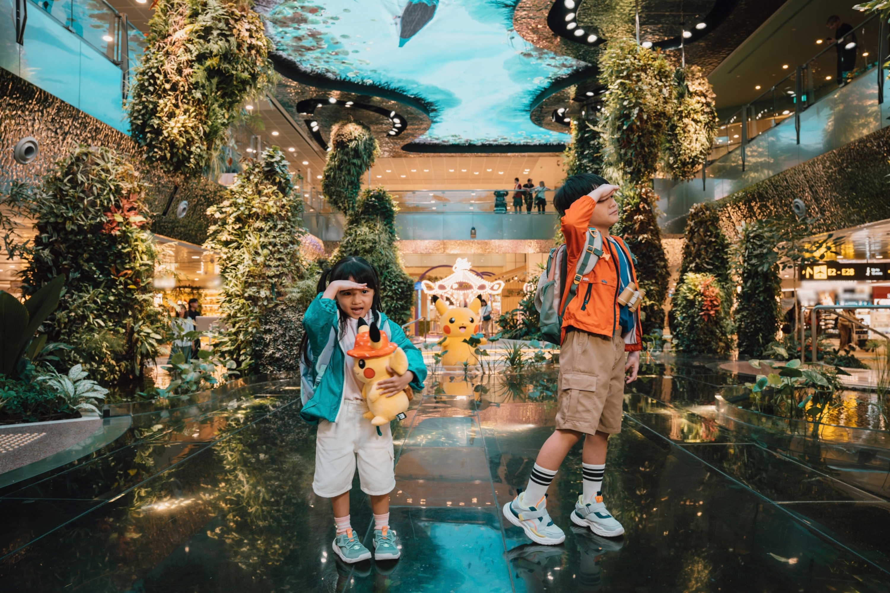 looking for pikachu dreamscape changi