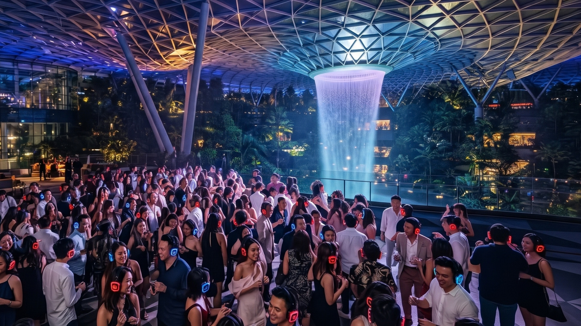 silent disco hero event