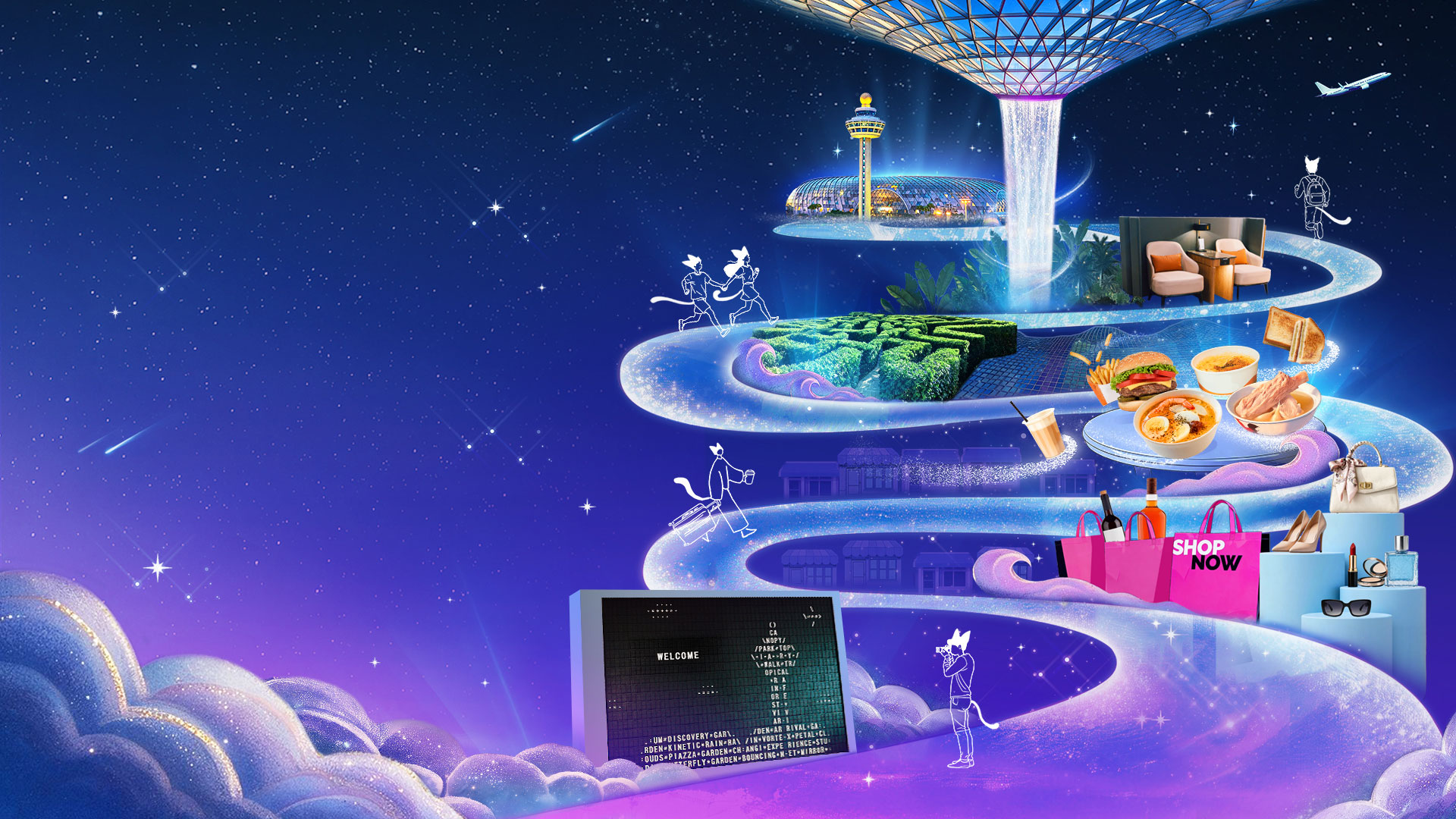 changi after dark campaign masthead