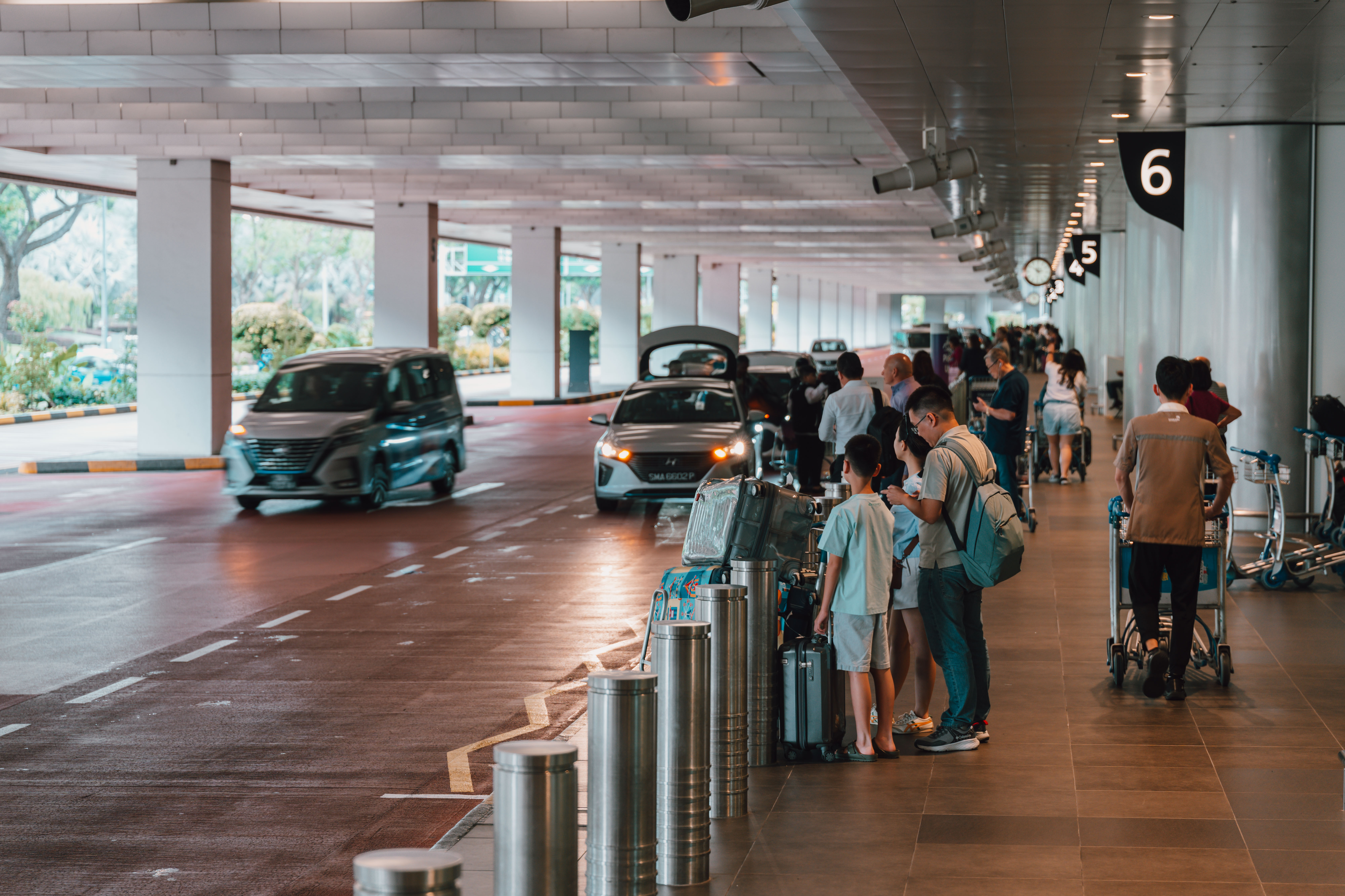 image of arrival transport