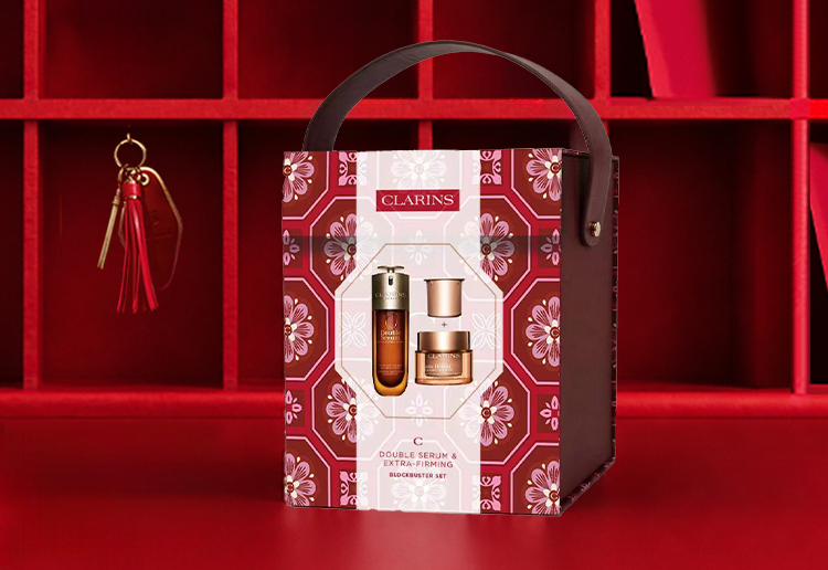 Clarins Double Serum & Extra-Firming Blockbuster Set