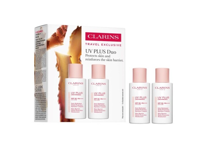 CLARINS UV Plus [Advanced] SPF50 Duo (Rosy Glow)