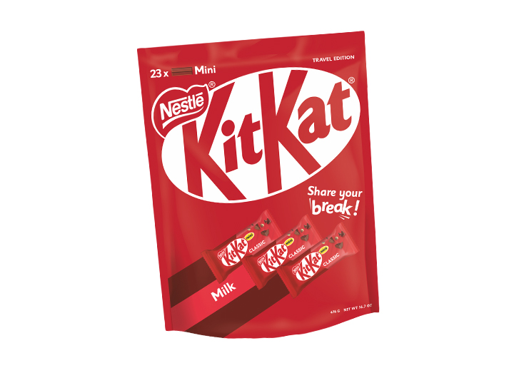 kitkat travel sharing bag