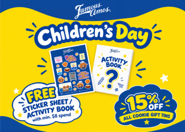 famous amos kids promo