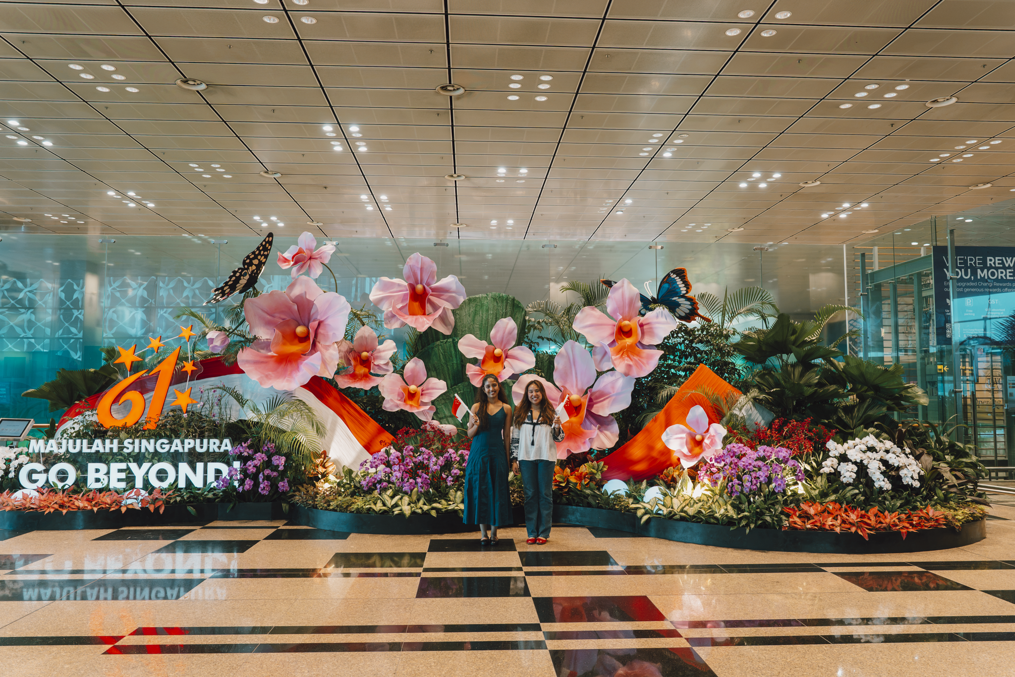 SG61 National Day T3 Vanda Ms Joaqim Display 