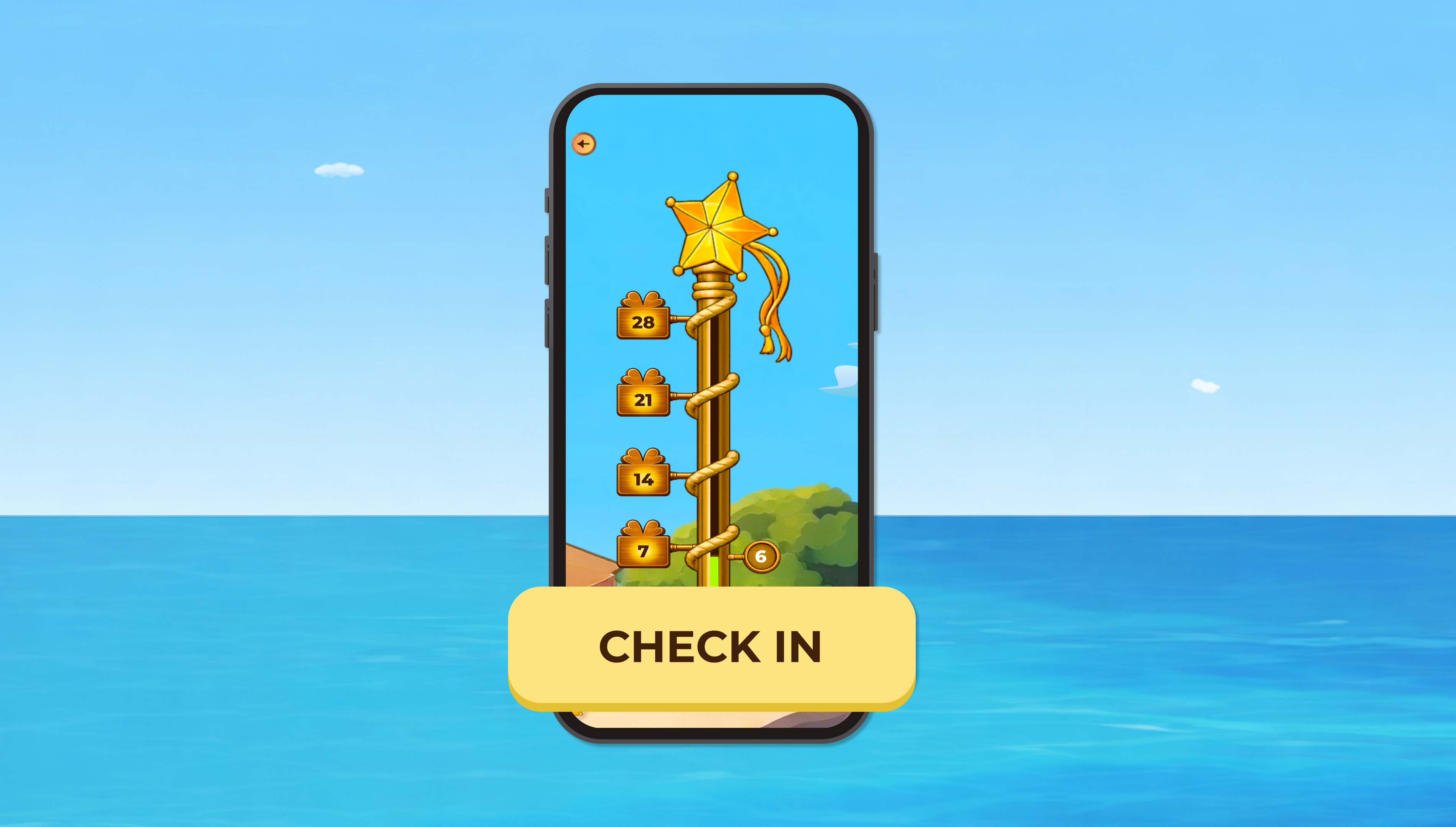 Check in daily in Kite Field