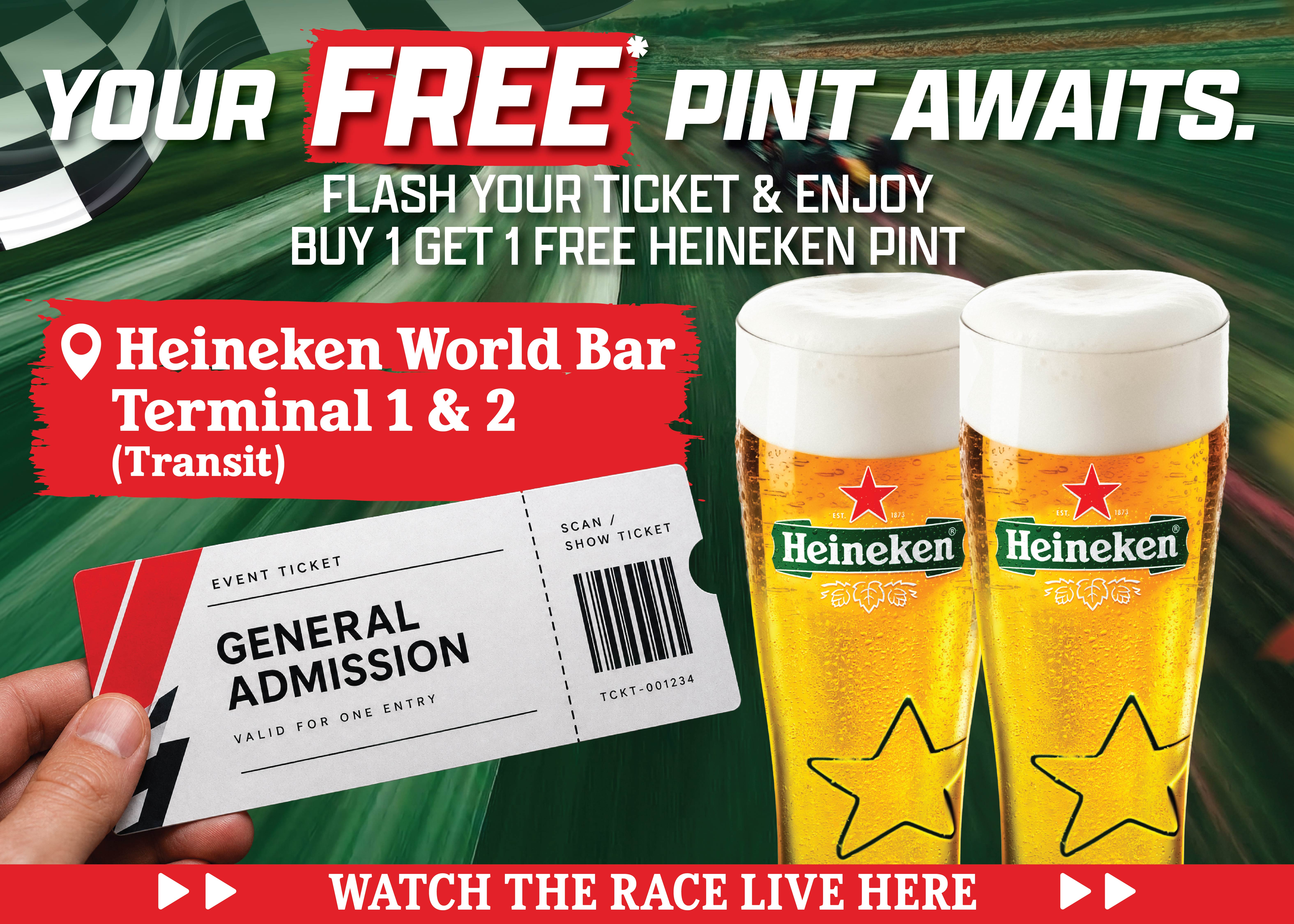 heineken world bar