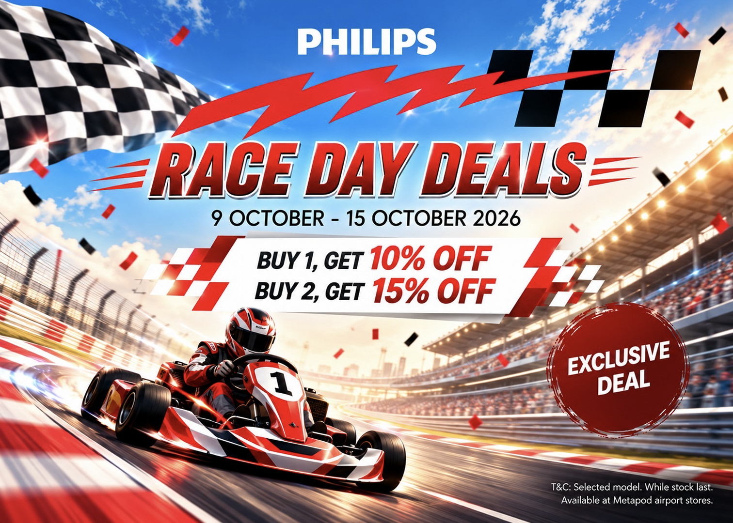 philips f1 promotion