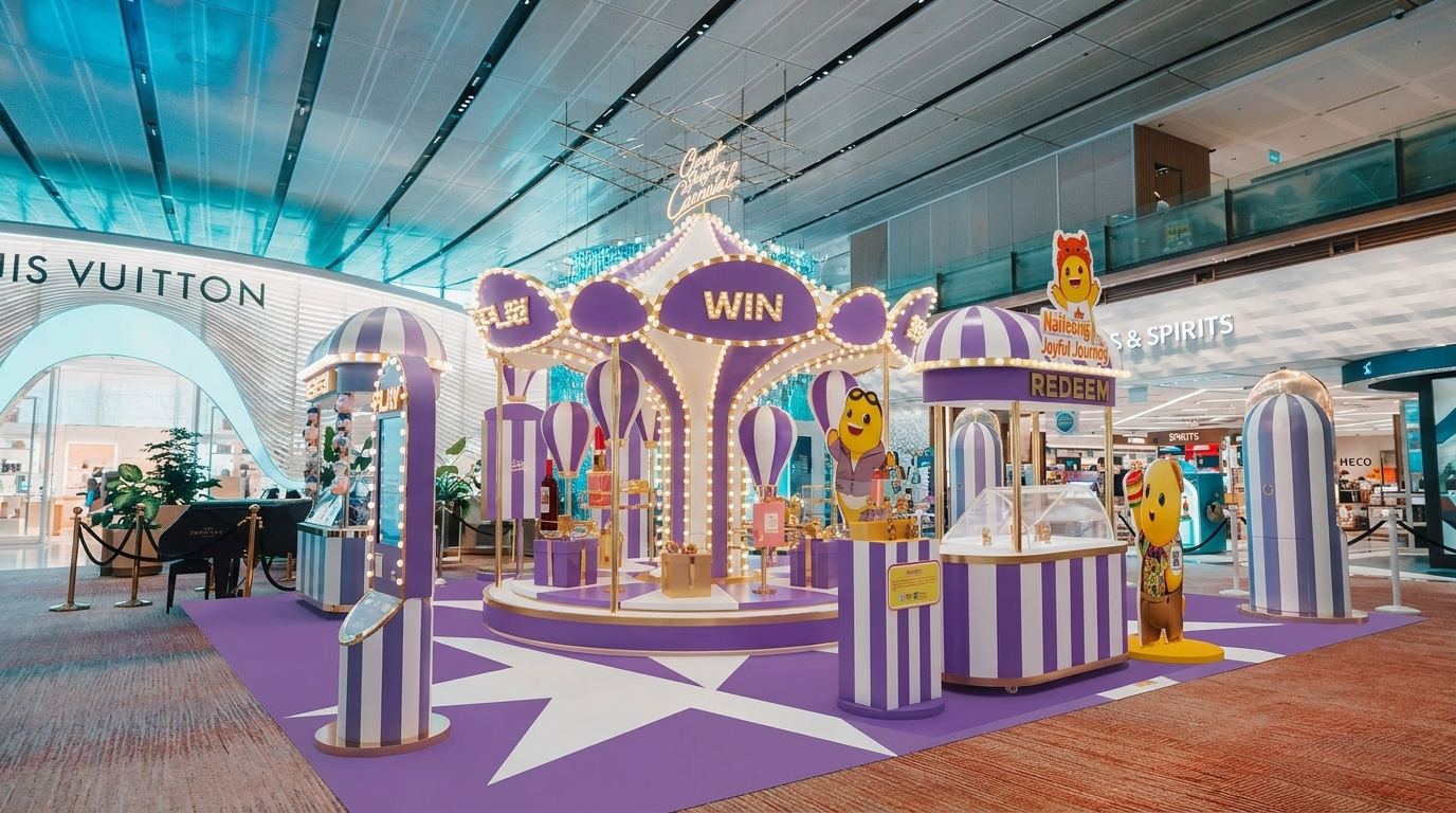 Changi Shopping Festival Landing Page