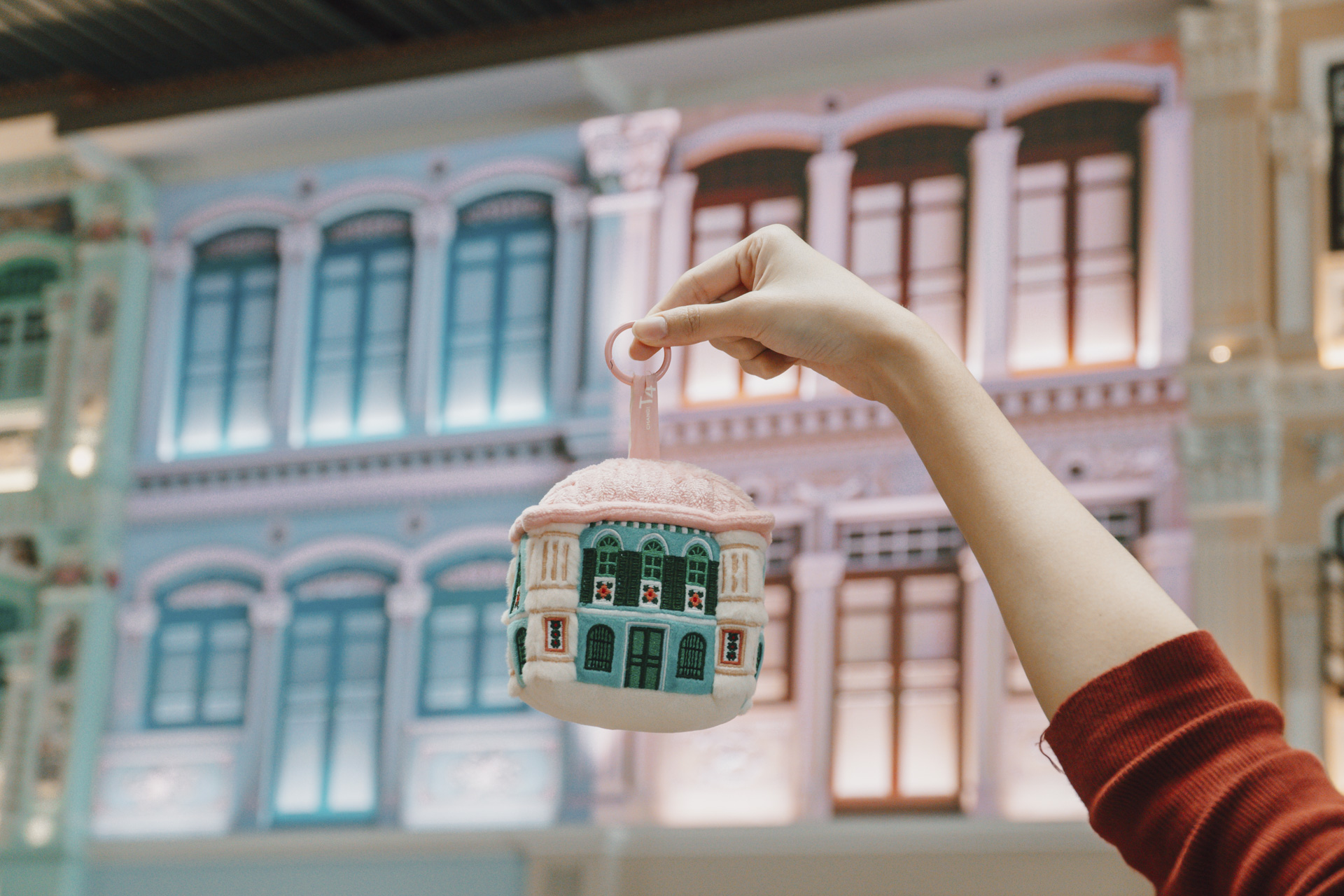t4 shophouse keychain