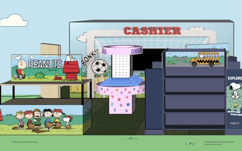 PEANUTS GANG POP-UP