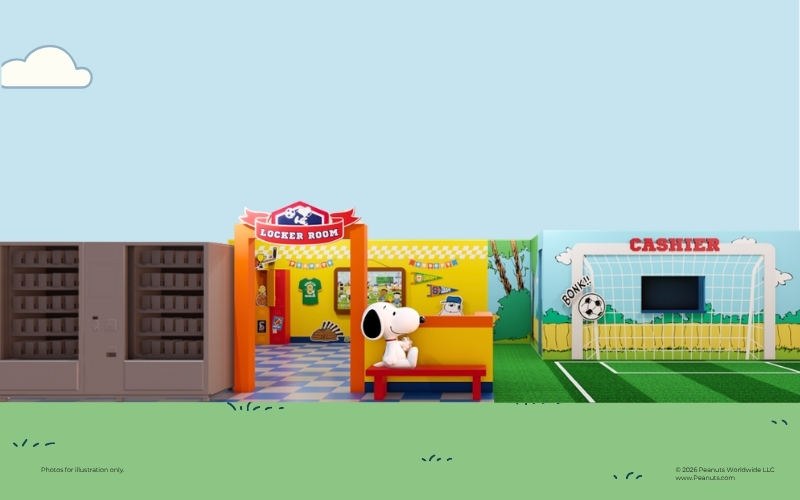 PEANUTS LOCKER POP-UP​