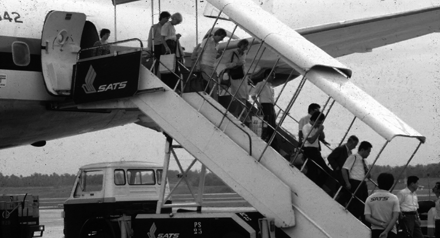 BOAC's Super VC-10 civil jet aircraft