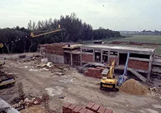 Reclamation and earthworks at Changi