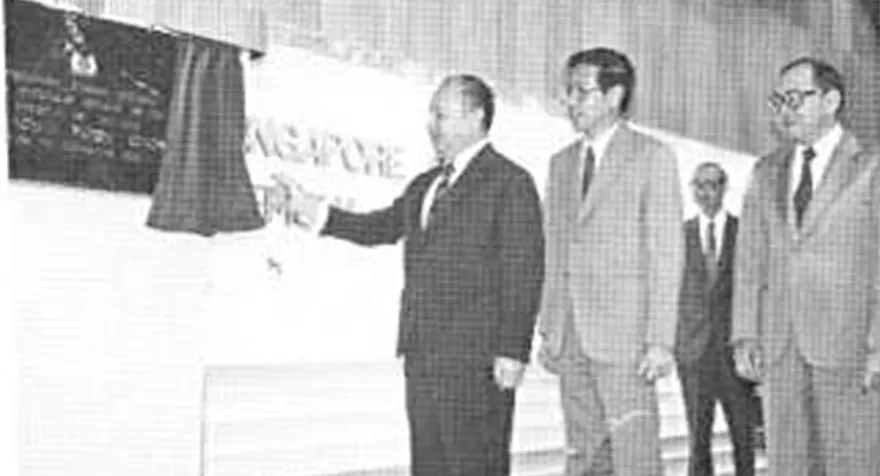 The move of Paya Lebar Airport to Changi Airport