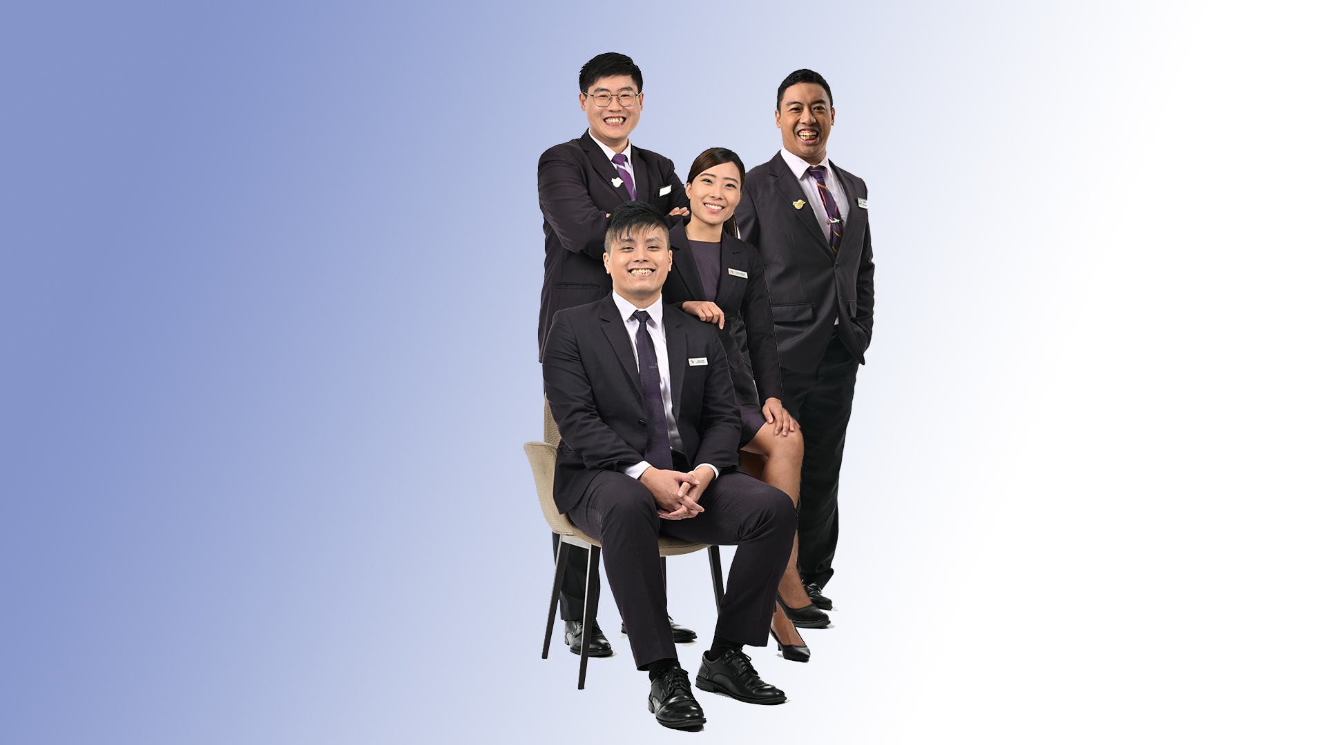 Wong Chanel & Tan Hua Yong James (Changi Airport Group), Bian Huiyang (Ivan) & Harun Rahamad (P-Serv Pte Ltd)